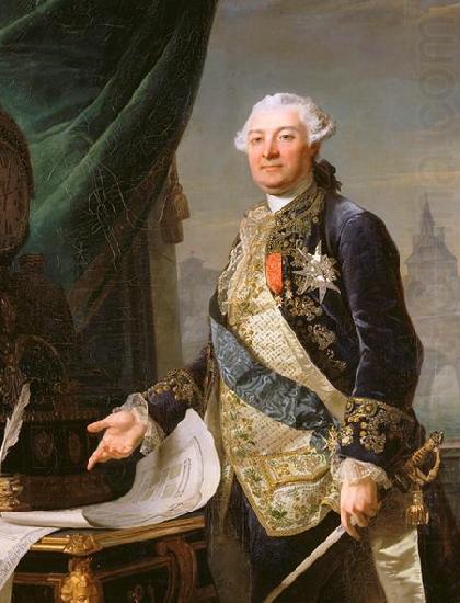 Portrait of Louis Auguste Le Tonnelier de Breteuil, unknow artist